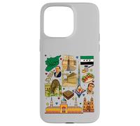 Collage du Patrimoine syrien - Culture Vintage du Moyen-Orient Coque pour iPhone 15 Pro Max