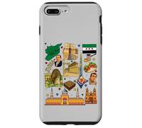Collage du Patrimoine syrien - Culture Vintage du Moyen-Orient Coque pour iPhone 7 Plus/8 Plus