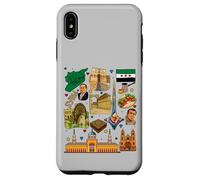 Collage du Patrimoine syrien - Culture Vintage du Moyen-Orient Coque pour iPhone XS Max