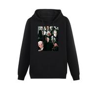 Collage Edit Tom Felton As Draco Malfoy Dmn Long Sleeve Heavy Loose Board Pullover Hooded Hoodie Fluffy Men Size XXL