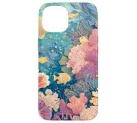 Collage océan sous-Marin avec du Corail, du Poisson et des Coque pour iPhone 15