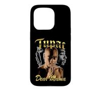 Collage Officiel Tupac Dear Mama Coque pour iPhone 15 Pro