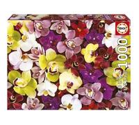 Educa Borrás Puzzle Collage Orchidées – 1000 pièces, 68 x 48 cm, dès 14 ans