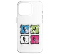 Collage rétro d'escalade pour alpinistes Hommes Femmes Coque pour iPhone 16 Pro