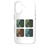 Collage rétro d'escalade pour alpinistes Hommes Femmes Coque pour iPhone 17