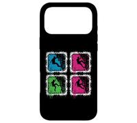 Collage rétro d'escalade pour alpinistes Hommes Femmes Coque pour iPhone 17 Pro Max