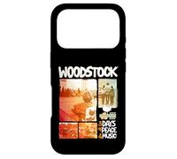 Collage Woodstock 3 Jours de Paix et de Musique par Baron Wolman Coque pour iPhone 17 Pro