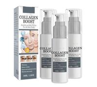 Collagen Boost Sérum anti-âge Collagène Boost Sérum anti-rides Sérum anti-rides Booster de collagène pour le visage avec de l'acide hyaluronique (lot de 3)