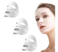 Collagen Deep Mask - Bio-Collagen Real Deep Mask,Collagen Reverse Film Volume Peel off Mask,Hydrating Overnight Mask,Bio Collagen Face Mask, Pure Collagen Films Face Mask (3 Pcs)