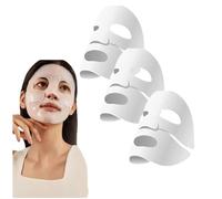 Collagen Deep Mask - Bio-Collagen Real Deep Mask,Hydrating Overnight Mask,Collagen Reverse Film Volume Peel off Mask, Pure Collagen Films,Wash Free Collagen Firming Mask (3 Pcs)