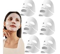Collagen Deep Mask - Bio-Collagen Real Deep Mask,Hydrating Overnight Mask,Collagen Reverse Film Volume Peel off Mask, Pure Collagen Films,Wash Free Collagen Firming Mask (6 Pcs)