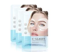 Collagen Eye Masks for Lifting, patchs au peptide de collagène sous les yeux pour les cernes, Eye Mask with Bio-Collagen, Peptide Complex & Vitamin C, Travel Sizes, tailles de voyage (2 Pair)