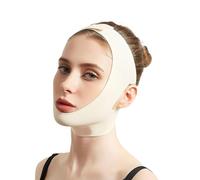Collagen Face Sculpt Wrap with Collagen Yarns for Instant Lifting & Jawline Firming,Masque Double Menton,Double Menton Gaine Visage,Ceinture Amincissante Gaine, Contour du Visage Femme et Homme (2XL)