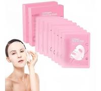 Collagen Glow Up Mask 2.0, Bio Collagen Face Mask Overnight,Firm Skin Deep Hydrating Masks for Wrinkle Reduction and Pore Minimization, Bright and Tight, Elasticity Improvement (2 Box)