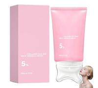 Collagen Gua Sha Neck Wrinkle Cream, Collagen Refining Gua Sha Cream, Volufiline Collagens Retinol Refining Guasha Creams, Built-In Guasha Massager With Volufiline, Firming, Pour Double Menton