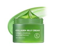 Collagen Jelly Cream - Korean Face Cream with Green Tea Extract, Niacinamide & Freeze-Dried Hydrolyzed Collagen - Boosts Skin Elasticity, Hydration & Glow - Reduces Fine Lines, All Skin Types