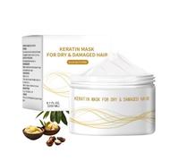 Collagen Masque Cheveux 250g, Keratine Masque Cheveux, Beurre De Karité Masqué Chevéux, Profondeur Réparation, Masqué Pour Soin Chevéux Secs Et Abimés, Masque Soin Capillaire à La Keratine