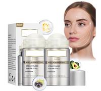 Collagen Neck Face Care Stick, Anti - Aging Sérum Stick Améliore L'élasticité de la Peau, Raffermit et Hydrate la Peau, Crème Anti - Rides pour le Visage et le cou (2)