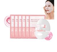 Collagen Night Mask, Masque Collagene Visage Korean, Collagen Mask Overnight, Mask Collagen Organic Collagen Real Deep Mask, Anti-Wrinkle Lifting Face Mask, Hydrating Overnight Mask (6PC)