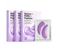 Collagen Peptide Eye Patches, Anti Wrinkle & Smile Line Patches for Face, Under Eye Mask for Fine Lines & Eye Bags Skin Care (5 Count)