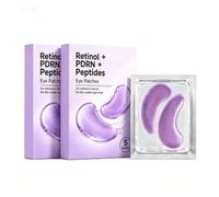 Collagen Peptide Eye Patches, Anti Wrinkle & Smile Line Patches for Face, Under Eye Mask for Fine Lines & Eye Bags Skin Care (5 Count)