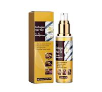 Collagen Repair Hair Essential Oil, Collagen Hair Oil, Biotin and Collagen Oil Treatment for Hair, Deep Hydration Treatment Hair Oil, Shine Spray Hair Oil for Frizzy Hair (1pcs)