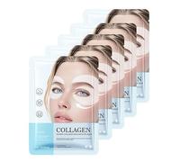 Collagen Under Eye Patches, Eye Mask, Patchs Contour des Yeux Collagène 360°, Hydratants Raffermissants contre les Cernes Rides, Pour Tous Types de Peau (5 Pairs)