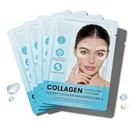 Collagen Under Eye Patches, Patchs Contour des Yeux Collagène 360° - Hydratants & Raffermissants contre les Cernes & Rides, Pour Tous Types de Peau (4 pairs)
