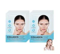 Collagen Under Eye Patches, Patchs Contour des Yeux Collagène 360° - Hydratants & Raffermissants contre les Cernes & Rides, Moule Patch Yeux，Pour Tous Types de Peau (2PC)