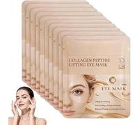 Collagen Under Eye Patches, Patchs Contour des Yeux Collagène 360°, Masque Yeux- Hydratants & Raffermissants contre les Cernes & Rides, Ensemble, Hydratation douce, Pour Tous Types de Peau (10 Pairs)