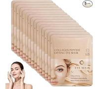 Collagen Under Eye Patches, Patchs Contour des Yeux Collagène 360°, Masque Yeux- Hydratants & Raffermissants contre les Cernes & Rides, Ensemble, Hydratation douce, Pour Tous Types de Peau (15 Pairs)