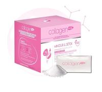 Collagen Vital - Collagen Vital Minceur & Détox - Cure de 1 Mois - Actifs de Biopeptides de Pur Collagène Marin - Goût Naturel de framboise - Fabrication Française - 30 Sachets
