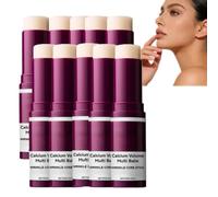Collagen & Vitamin E Infused Calcium Multi Balm Stick, Firming Under Eye Stick, Wrinkle Smoothing Eye Repair St/Ick, Anti Aging Face Balm Stic/K For Sagging Skin, Eye Brightening B/Alm (10)