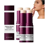 Collagen & Vitamin E Infused Calcium Multi Balm Stick, Firming Under Eye Stick, Wrinkle Smoothing Eye Repair St/Ick, Anti Aging Face Balm Stic/K For Sagging Skin, Eye Brightening B/Alm (4)