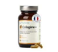 Collagène + Articulations - Avec Membrane d'Œuf Bio, Boswellia & Magnésium | Complément Alimentaire Peau, Os & Douleurs | Acide Hyaluronique & Glucosamine naturels | 100% Végétal | Fabriqué en France