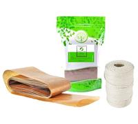 Collagène Boyaux 80mm/5mts + Ficelle de Cuisine 80m - Boîtier de Collagène