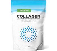 Collagène en Poudre 500 g - 100% Collagène Bioactif Hydrolysat Peptides - Type 1 et 3 - Goût Neutre - sans Additifs