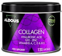 Collagène et Acide Hyaluronique - 120 Gélules - Peptide de Collagène - Collagène Hydrolysé + Acide Hyaluronique + Coenzyme Q10 + Vitamines A, C, D, B12 + Zinc - Peau, Os, Articulations - Anti-âge