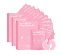 Collagène Eye Patchs, Patch Yeux Anti Cernes, Élimine les Poches Sous les Eeux, Patchs Gel pour les Cernes, Atténue les Cernes et les Ridules, Hydrate et Combat les Rides (24 paires)