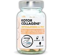 COLLAGÈNE FRANÇAIS & NATUREL | Membrane d’Œuf riche en Collagène type I, V, X + Acide Hyaluronique, Élastine, Silicium et Vitamine C | Peau, Articulations, Cheveux & Ongles | 60 Gélules | 1 Mois