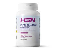 Collagène hydrolysé avec HSN Magnésium | Articulations saines + Cheveux et Ongles forts + Peau Jeune et tendue | sans Gluten, sans Lactose, sans OGM, 180 comprimés