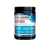 Collagène Hydrolysé en Poudre COLLinstant, 100% Pur, de Type I et III, Qualité Premium, Sans Saveur ni Odeur, Collagène en Poudre Bovin Vitastrong avec Cuillère Doseuse de 10g