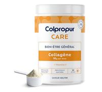 COLLAGENE Hydrolysé en Poudre + Vitamine C | Soutien Articulations-Os-Peau | Peptides de Collagène |10g/jour | Formule Pure Sans Sucre ni OGM | Saveur Neutre | Complément Alimentaire | Cure 1 mois