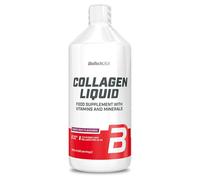 BioTechUSA Collagen Liquid | Collagène hydrolysé | avec vitamines et minéraux essentiels pour les tissus conjonctifs, 1000 ml, Fruits des bois