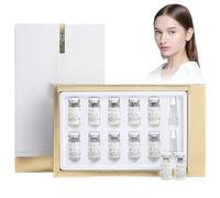 Collagène Lyophilisé Noviqo Pour Le Visage, Collagène Anti-rides Nano-soie Lyophilisé Noviqo, Coffret Sérum Réparateur Anti-rides Nano-soie Lyophilisé (Blue copper peptide×1)