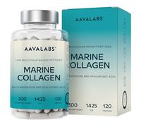 Collagene Marin Acide Hyaluronique et Magnesium | 1452 mg - Complement Alimentaire Peau Collagene et Acide Hyaluronique Pur au Peptide de Collagene - Collagène Marin Hydrolysé sans OGM - 120 Gélules