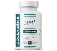 Collagene Marin Français Cartidyss® Type II 60 gélules - Peptide Collagène Marin Naturel - 1000mg/jour - Pêche responsable - Gestion de la douleur - Diminution des rides