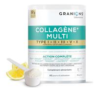 Collagene Marin - Granions Multi Collagene - Poudre Gout Citron - 260 G