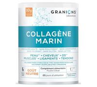 Granions Collagène Marin Poudre Type 1 Vitamine C 10g Goût Neutre 27 Jours