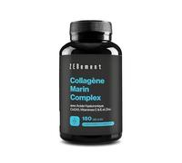 Complexe de Collagène Marin, avec Acide Hyaluronique, CoQ10, Vitamines C & E et Zinc, 180 Gélules (3 Mois) | Peptides qui aident à maintenir les Articulations, la Peau et les Os | Zenement